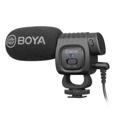 Boya BY-BM3011 Kompakt Shotgun Kamera Vlog Youtuber Mikrofonu (Kamera/Telefon/PC)