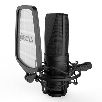 Boya BY-M1000 Kondenser Stüdyo Kayıt Mikrofonu (PC)