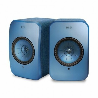 KEF LSX Bluetooth Hi-Fi Aktif Hoparlör Mavi