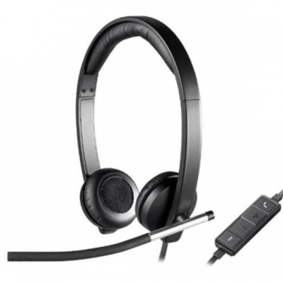  Logitech H650E Stereo Usb Kablolu Mikrofonlu Ofis Çağrı Merkezi Kulaklığı