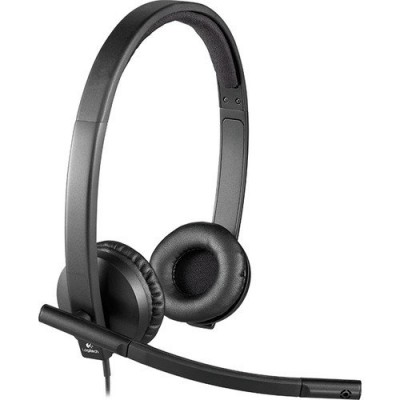  Logitech H570E Stereo Usb Kablolu Mikrofonlu Ofis Çağrı Merkezi Kulaklığı