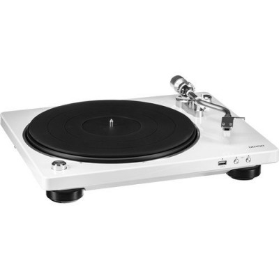 Denon DP-450USB Profesyonel Pikap Pilak Çalar / Beyaz