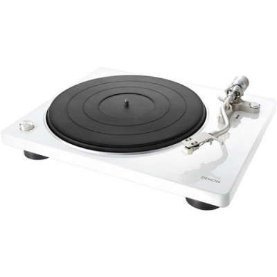 Denon DP-400 Profesyonel Pikap Pilak Çalar / Beyaz
