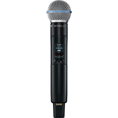 Shure SLXD24DE/B58 2'li Kablosuz El Mikrofonu