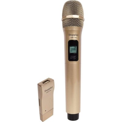 Doppler USB 100 Kablosuz El Mikrofonu