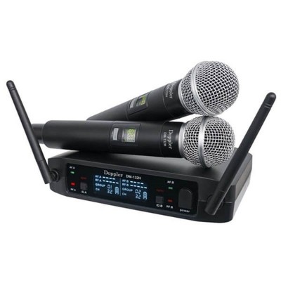 Doppler DM132H 2 li Kablosuz El Mikrofonu