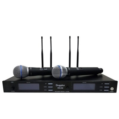 Doppler DM242H 2 li Kablosuz El Mikrofonu