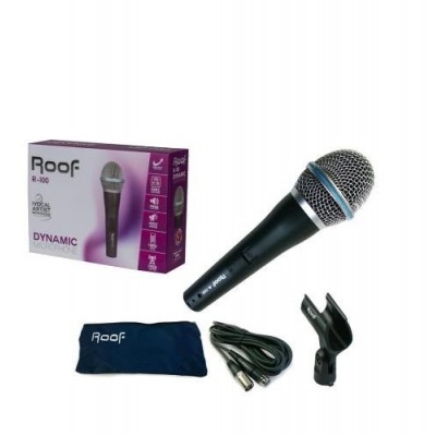 Roof R-100 Dinamik Solist Vokal Mikrofonu