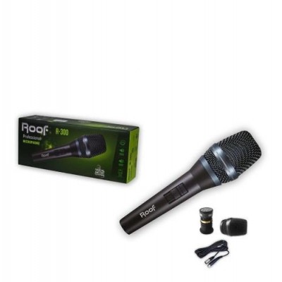 Roof R-300 Dinamik Solist Vokal Mikrofonu