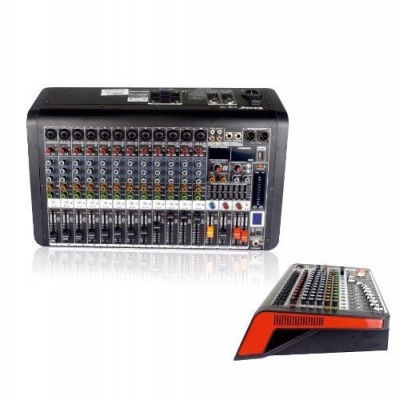 König K-12P 700FX 12 Kanal Power Mikser 2x700 Watt Efektli