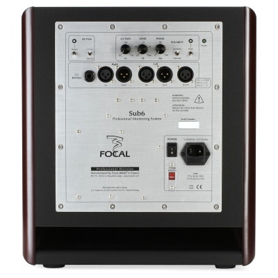Focal SUB6 RED 11" Aktif Stüdyo Referans Subwoofer Monitör 350 Watt