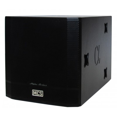 MCS ALPHA A218 DSP 2x18" Aktif Subwoofer Hoparlör 2000 Watt 
