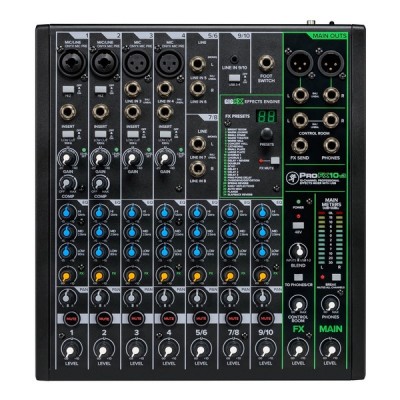 Mackie PROFX10-V3 10 Kanal Mikser Efektli 
