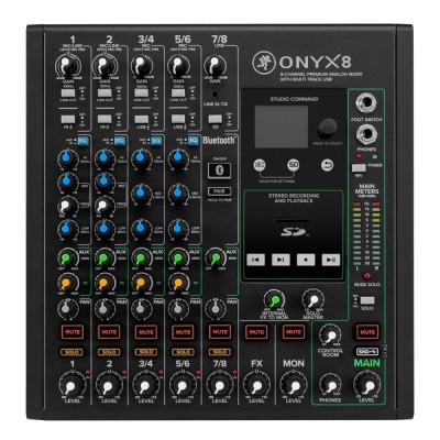 Mackie ONYX8 8 Kanal Analog Mikser 