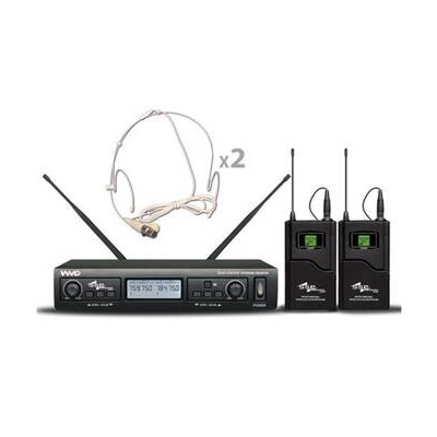 SSP Audio WM402/HH Çift Kafa Kablosuz Mikrofon Seti
