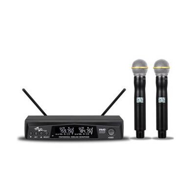 SSP Audio WM602/33 Çift El Kablosuz Mikrofon Seti
