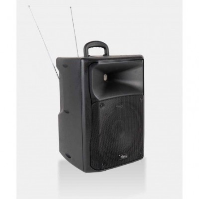 SSP Audio ES8A 8'' Aktif Akü Haporlör + 2x Telsiz Mikrofon