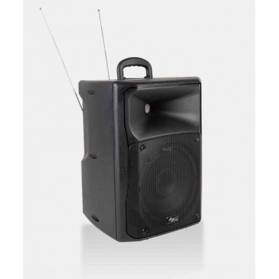 SSP Audio ES15A 12'' Aktif Akü Haporlör + 2x Telsiz Mikrofon