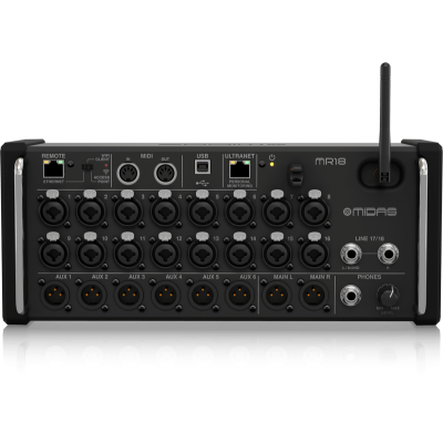 Midas MR18 18 Kanal Rack Tip Dijital Mikser