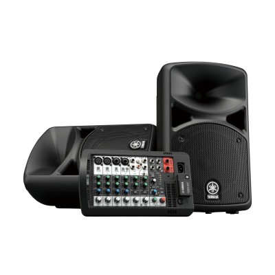 Yamaha STAGEPAS 400BT 8" Taşınabilir Hoparlör Takımı 400 Watt 