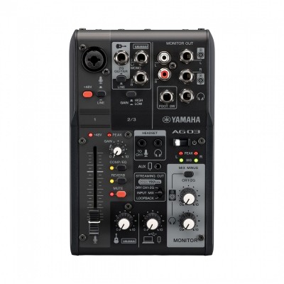 Yamaha AG03 MK2 3 Kanal Mikser Efektli Usbli 