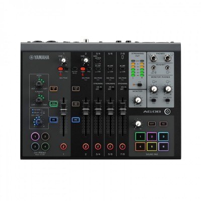 Yamaha AG08MK2 8 Kanal Mikser Efektli Usbli 