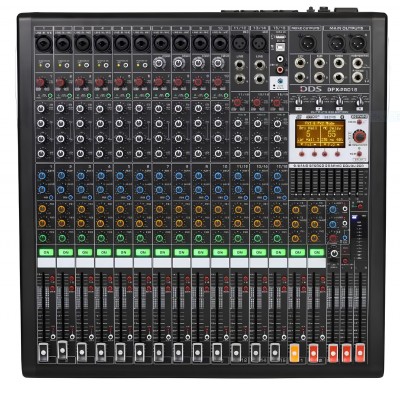 DDS DPX-PRO16 16 Kanal Power Mikser 4x1250 Watt Efektli