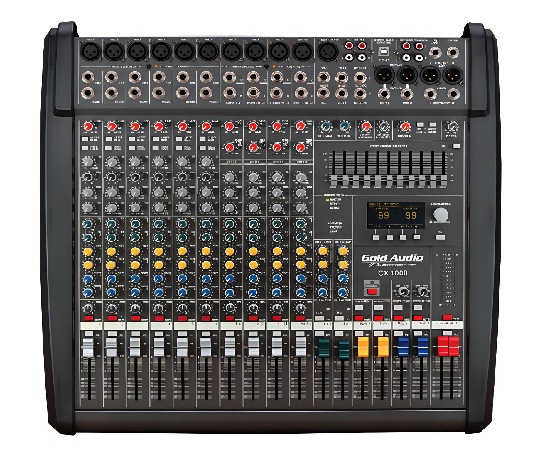 Gold Audio CX-1000 10 Kanal Mikser - mars010940
