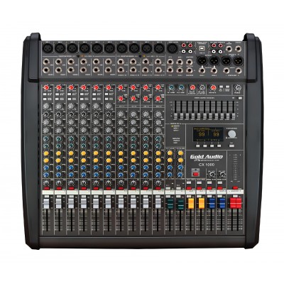 Gold Audio CX-1000 10 Kanal Mikser 