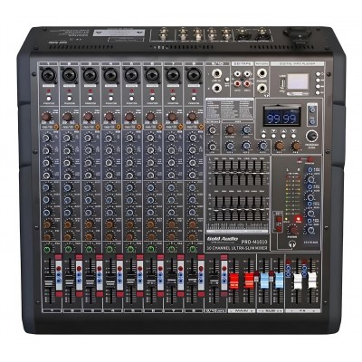 Gold Audio PRO-M1010 10 Kanal Mikser 