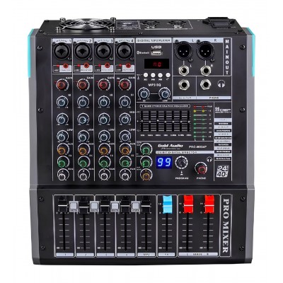 Gold Audio PRO-M904P 4 Kanal Power Mikser 2x350 Watt Efektli