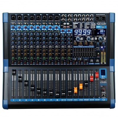 Gold Audio PRO-M512P 12 Kanal Power Mikser 2x800 Watt Efektli