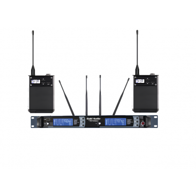 Gold Audio PRO-9300YY 2 li Kablosuz Yaka Mikrofonu