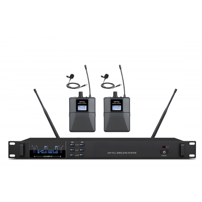 Gold Audio PRO-7002YY 2 li Kablosuz Yaka Mikrofonu