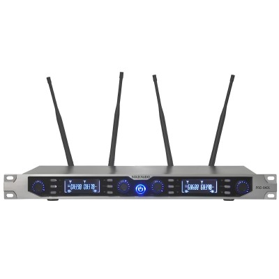 Gold Audio PRO-8401 4 Kanal Kablosuz Mikrofon Alıcısı