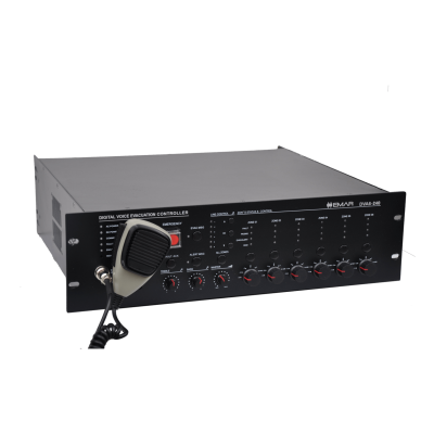 Emar DVA6-240 Acil Anons Sistemi Merkez Ünitesi 6 Zone 240 Watt EN54