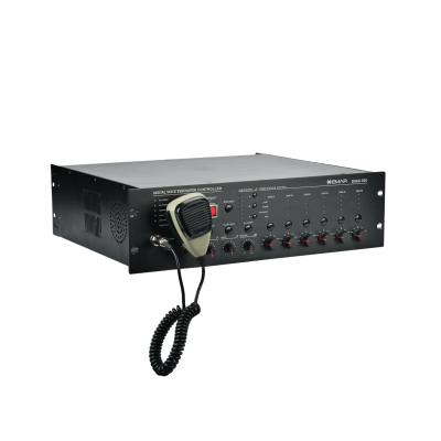 Emar DVA6-500 Acil Anons Sistemi Merkez Ünitesi 6 Zone 500 Watt EN54