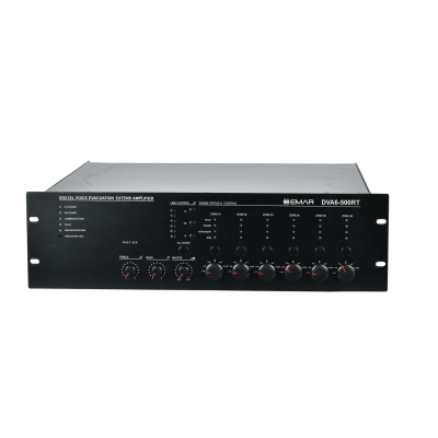 Emar DVA6-240RT Acil Anons Sistemi Merkez Ünitesi 6 Zone 240 Watt EN54