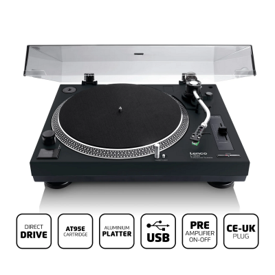 Lenco L-3828 Profesyonel Pikap Turntable 