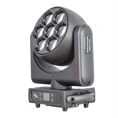 SSP DERON 740 7x40 Watt Led Wash Moving Head BEAM Robot 