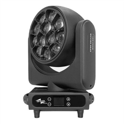 SSP DERON 1240 12x40 Watt Led Wash Moving Head BEAM Robot 