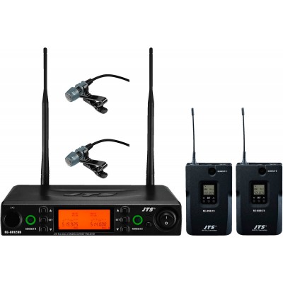 JTS RU-8012DB/850LTB+CM-501 2 li Kablosuz Yaka Mikrofonu