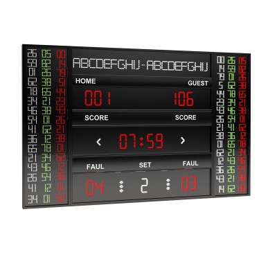 MR-155 16 Hatlı NBA Tip Skorbord
