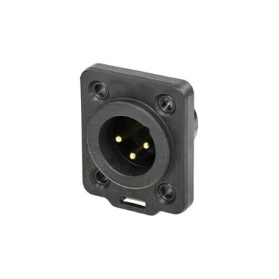 Neutrik NC3MDX-TOP Şase Tip Erkek Xlr Konnektör 3 Dış Mekan Korumalı