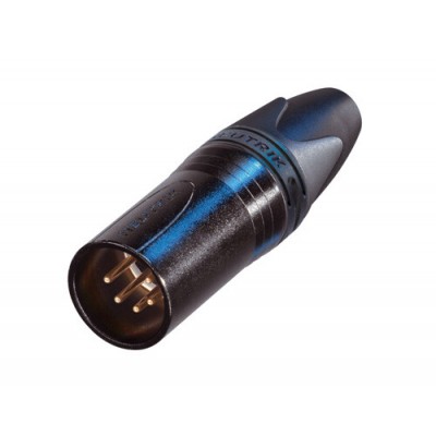 Neutrik NC5MXX-B Kablo Tip Erkek Xlr Konnektör 5 Pin Altın Kontaklı