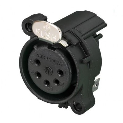 Neutrik NC5FAH Kart Tip Şase Dişi Xlr Konnektör 5 Pin
