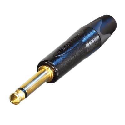 Neutrik NP2X-B Kablo Tip Mono Çivi Konnektör Altın Kontaklı