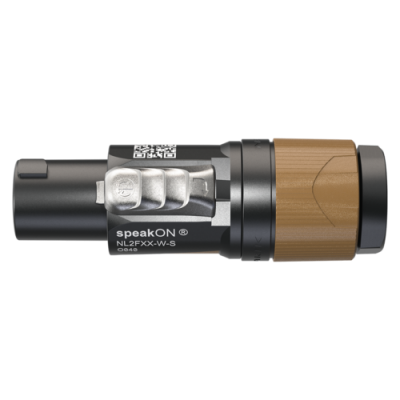Neutrik NL2FXX-W-S Kablo Tip Speakon Konnektör 2 Pin 