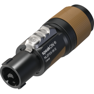 Neutrik NL2FXX-W-S Kablo Tip Speakon Konnektör 2 Pin 