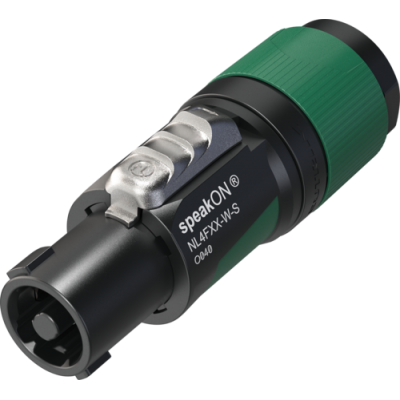 Neutrik NL4FXX-W-S Kablo Tip Speakon Konnektör 4 Pin 